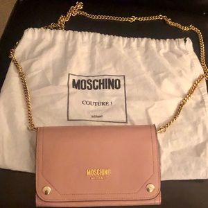 Used Moschino chain wallet
